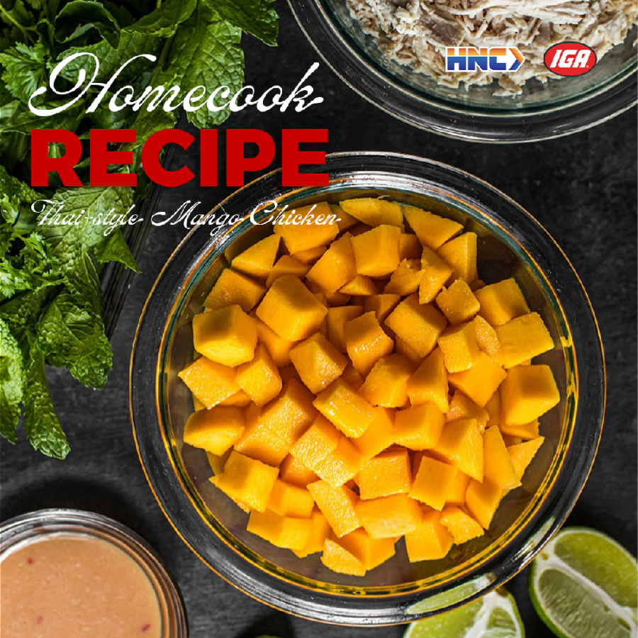 Homecook Recipe: Thai-Style Mango Chicken